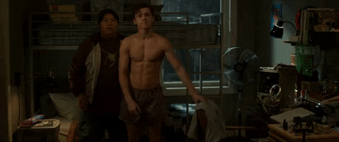 Cover Up GIF by Spider-Man: Homecoming