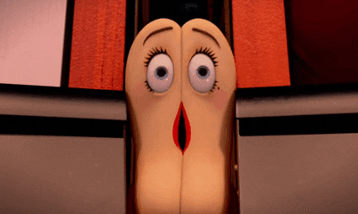Surprised Hot Dog Bun GIF - Find & Share on GIPHY
