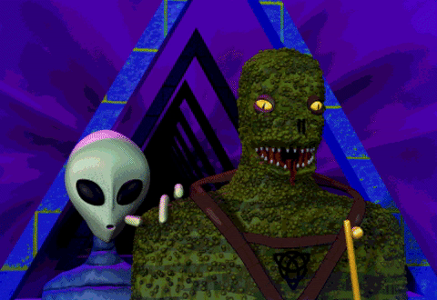Pixel Monster animated GIF