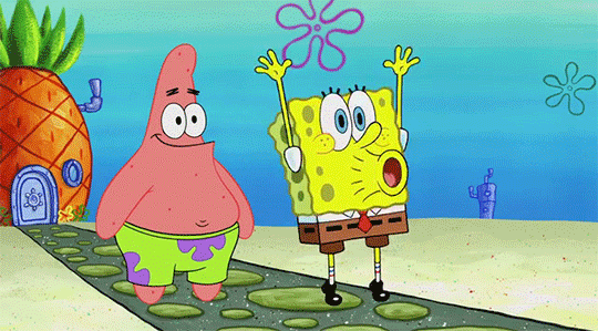 Excited Spongebob Squarepants GIF by Nickelodeon - Find & Share on ...