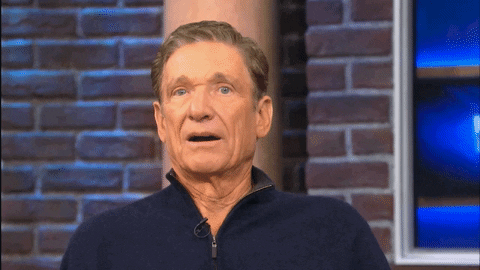 Maury (Maury) disappointedly touching his face