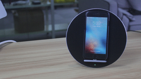 MoonSonata: 3-in-1 Wireless Charger with Speaker, Super Easy