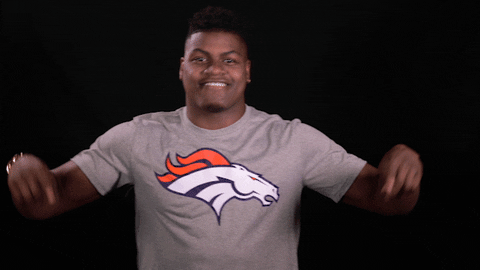 Carlos Henderson Broncos GIF by NFL - Find & Share on GIPHY