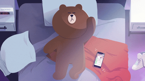 Brown Bear Line GIF by Beats By Dre - Find & Share on GIPHY