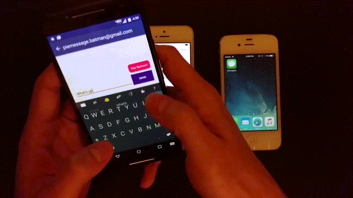 Đã có thể sử dụng iMessage trên Android: Khoảng cách giữa iOS và Android cuối cùng cũng ngắn lại? Giphy