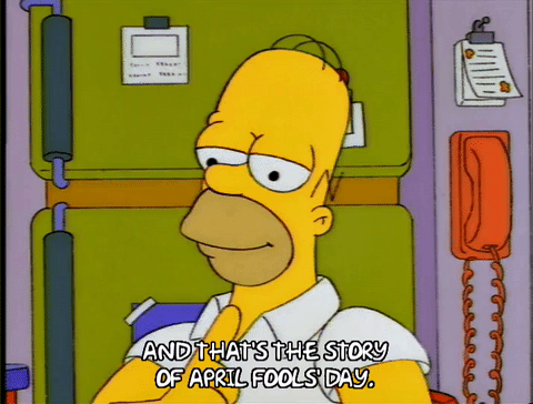 April Fools Day And Thats The Story Of April Fools Day Animated GIF