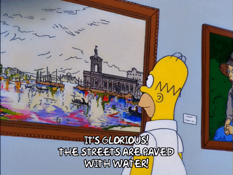 Season 10 Art GIF by The Simpsons