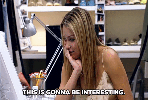 This Is Gonna Be Interesting Lauren Conrad GIF by The Hills - Find & Share on GIPHY