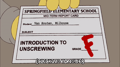 Episode 17 Report Card GIF - Find & Share on GIPHY