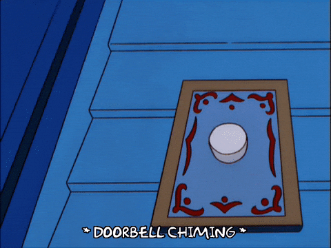 Ringing Homer Simpson GIF