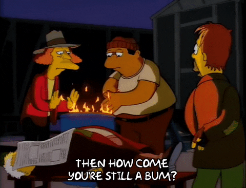 Talking Season 3 Gif By The Simpsons Find Share On Giphy