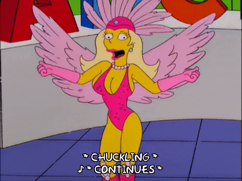 simpsons belly dancer