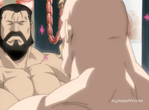 Fullmetal Alchemist Muscles GIF by Funimation