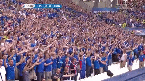 Sporza fans clap euro2016 euro 2016