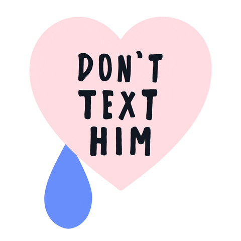 Dont Text Him Break Up GIF by Gabriella Sanchez - Find & Share on GIPHY