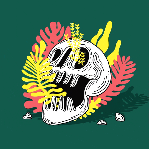 Death Skull GIF by Another90sguy - Find & Share on GIPHY