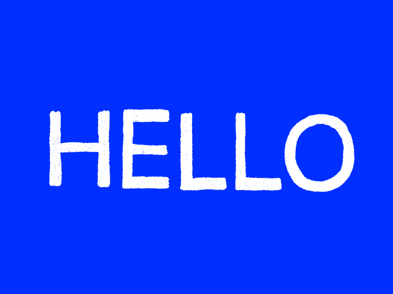 Typography Hello GIF by Equal Parts Studio Find & Share on GIPHY