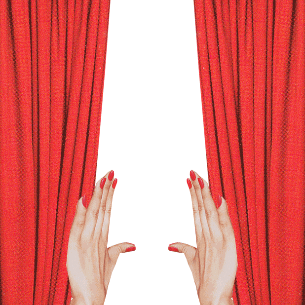 Red Carpet Reveal Sticker by Luca Mainini for iOS & Android GIPHY