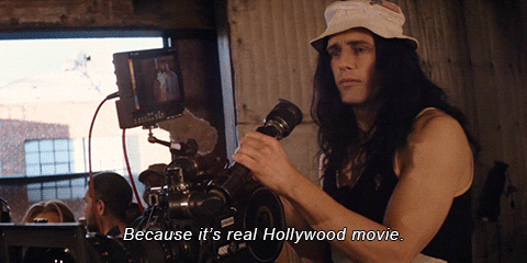 Image result for the disaster artist gifs