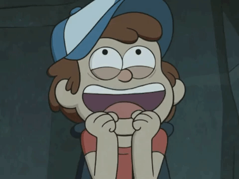 Excited Gravity Falls GIF