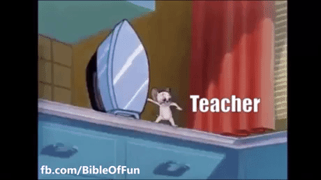 Student And Homework in funny gifs