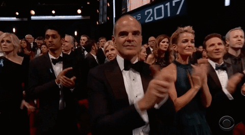 Michael Kelly Applause GIF by Emmys