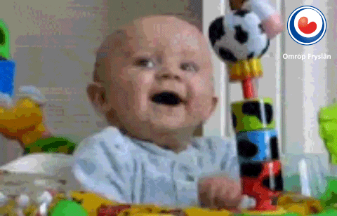Baby Bang GIF by Omrop Fryslân