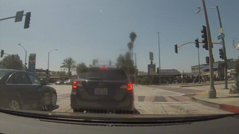 I hate when people try to race me at an intersection best Gif