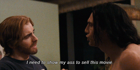 Image result for the disaster artist gif