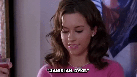 Gretchen Wieners Janis Ian Dyke GIF - Find & Share on GIPHY