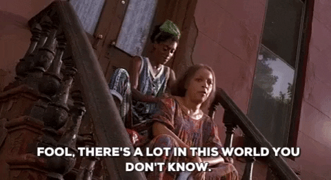 Do The Right Thing Fool Theres A Lot In This World You Dont Know GIF