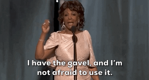 Maxine Waters Boss GIF by 52nd NAACP Image Awards