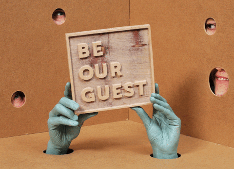 Be Our Guest GIF