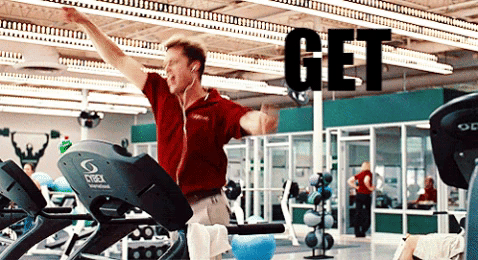 animated gif with text saying get moving