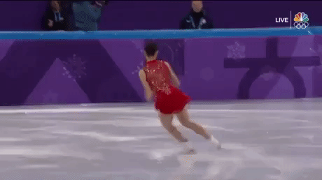 First Triple Axel In Winter Olympics 2018 in sports gifs