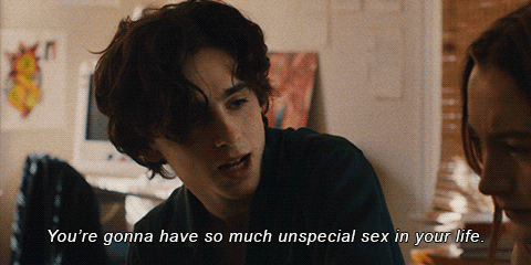 Timothee Chalamet Youre Gonna Have So Much Unspecial Sex In Your Life GIF by A24 - Find & Share on GIPHY