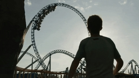 Looping Rollercoaster Gif By Europa Park Find Share On Giphy