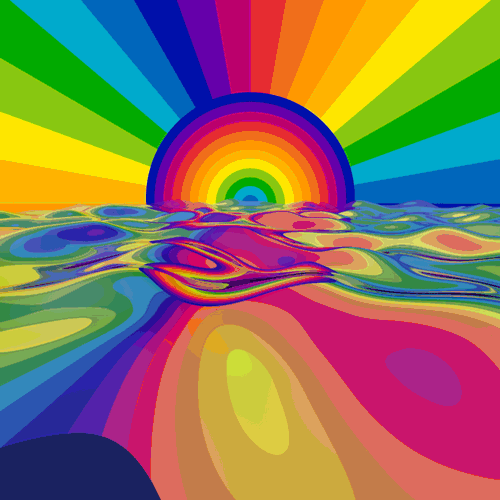 colorful wave gif