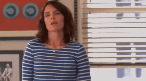 Tina Fey Smh GIF by CraveTV - Find & Share on GIPHY