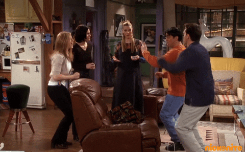 Happy Matthew Perry GIF by Nick At Nite - Find & Share on GIPHY