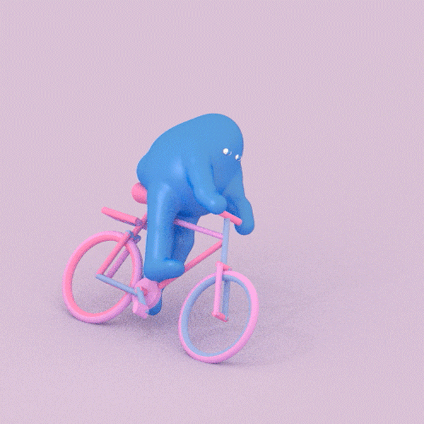 Bike Spinning GIF by Julian Glander Find & Share on GIPHY