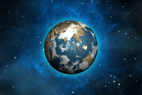 Free earth globe spinning slowly gif animated - kerafaces