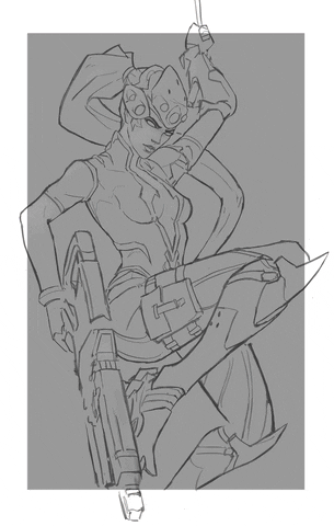 Widowmaker From Overwatch Illustration R DigitalPainting widowmaker-from-overwatch-illustration-r-digitalpainting