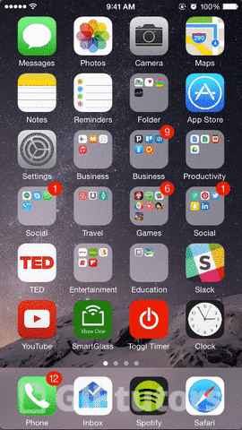animated gif adding to home screen iphone