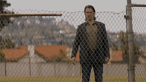 Image result for true detective salute gif