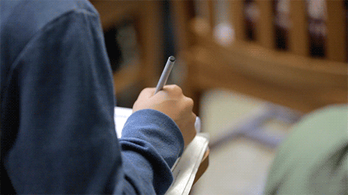 University of California notebook class writing pen