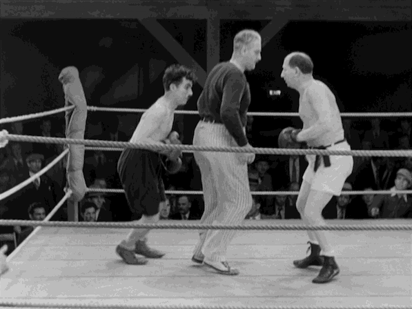 Charlie Chaplin Fighting GIF by Fandor