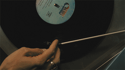Vintage recording in vinyl
