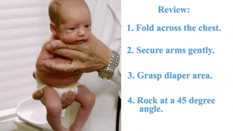 успокоить плачущего ребенка, способ успокоить плачущего ребенка, доктор придумал способ успокоить ребенка, Роберт Гамильтон, Robert Hamilton