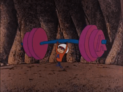 Working Out Atom Ant GIF by Warner Archive - Find & Share on GIPHY